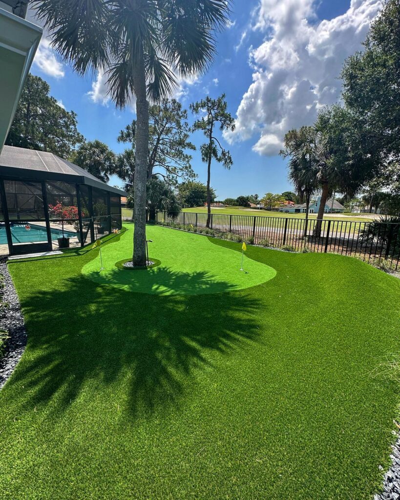 artificial turf installation 